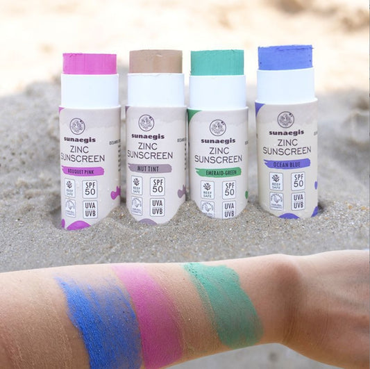 Organische Minerale Zinkzonnebrandstick SPF 50