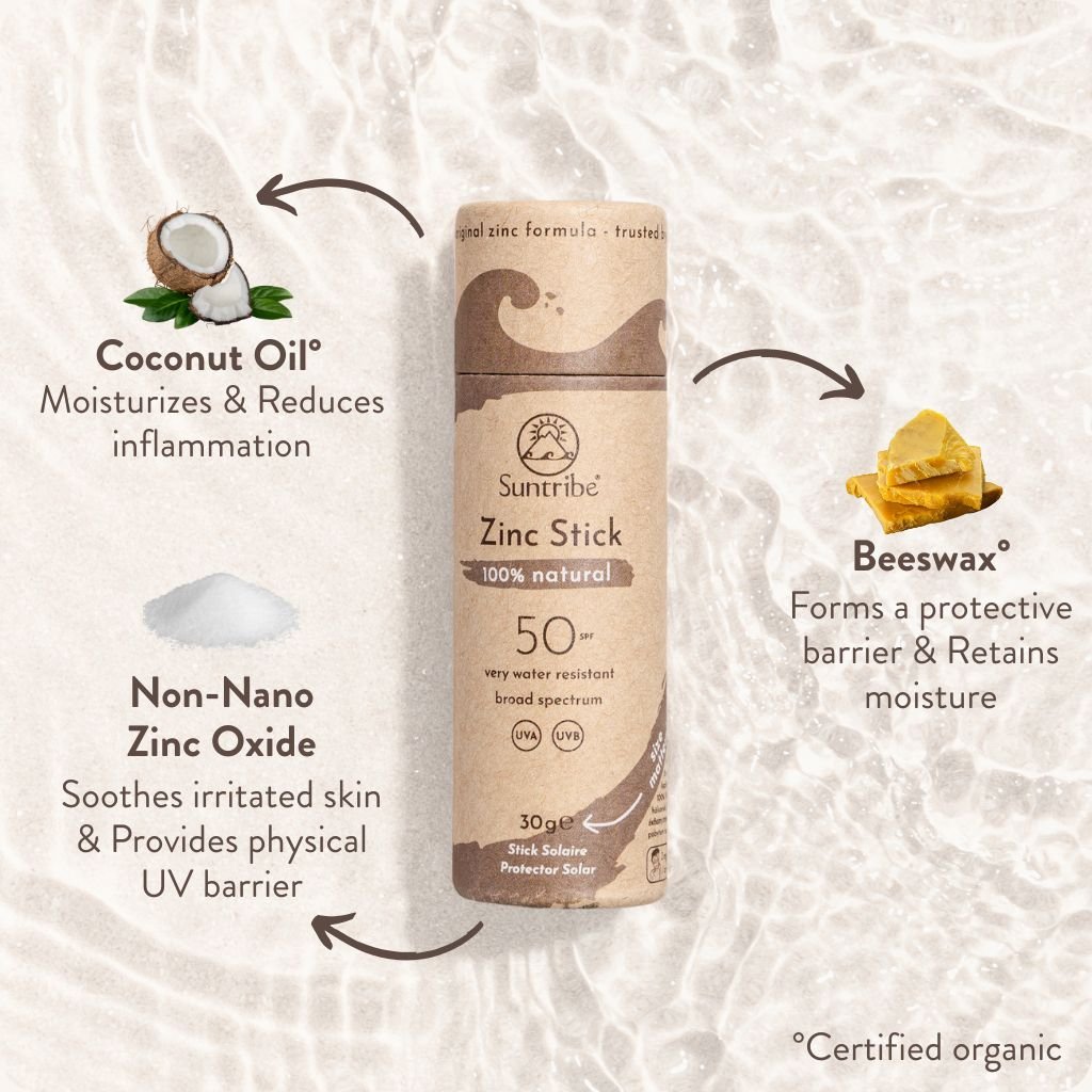 Organic Mineral Zinc Sun Stick SPF 50